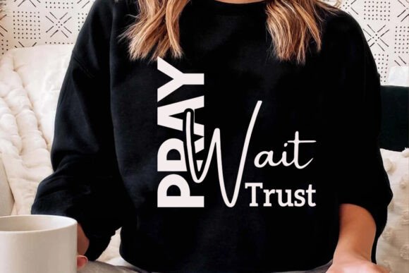 Download Pray Wait Trust PNG, Religious Faith SVG - Religious faith svg Collection