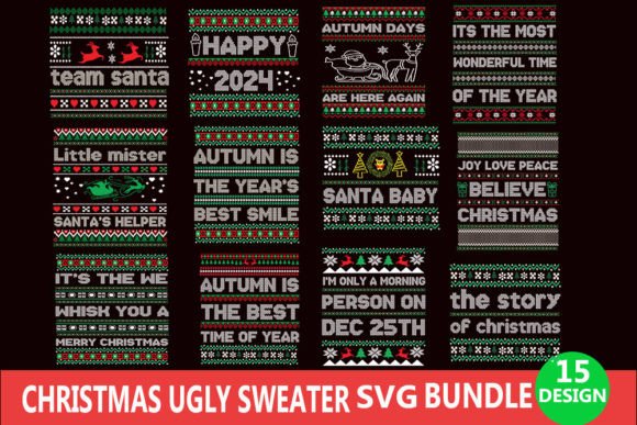 Download Christmas Ugly Sweater Svg Bundle - Ugly sweater svg bundle Collection
