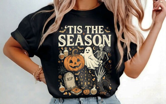Download Tis the Season Halloween T-shirt Png - Halloween Collection