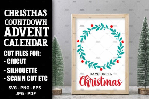 Download Christmas Countdown, Advent Calendar SVG - Calendar Collection
