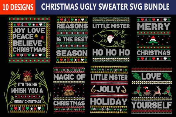 Download Christmas Ugly Sweater Svg Bundle - Ugly sweater svg bundle Collection