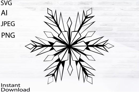 Download Snowflake Christmas SVG Cut Files - Christmas svg cut files Collection
