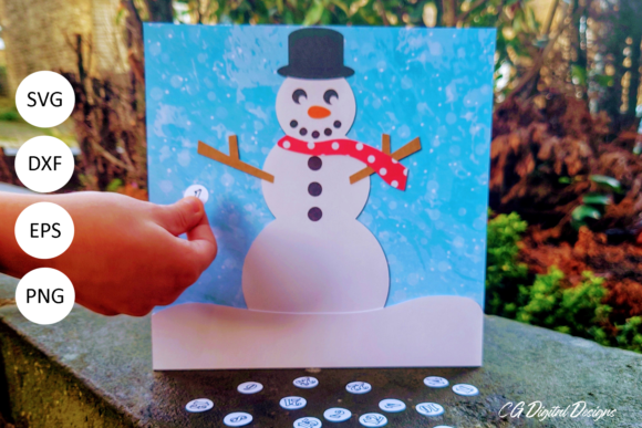 Download Snowman Advent Calendar - SVG - Calendar Collection