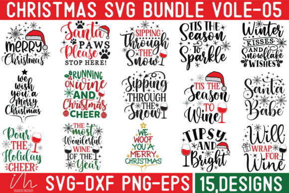 Download Funny Christmas SVG Cut Files Bundle-5 - Christmas svg cut files Collection