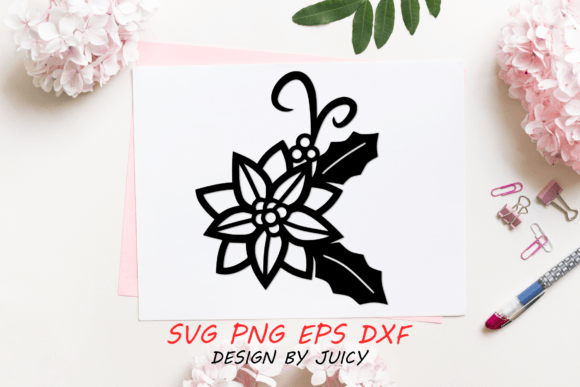 Download Christmas Poinsettia Svg - Poinsettia svg Collection