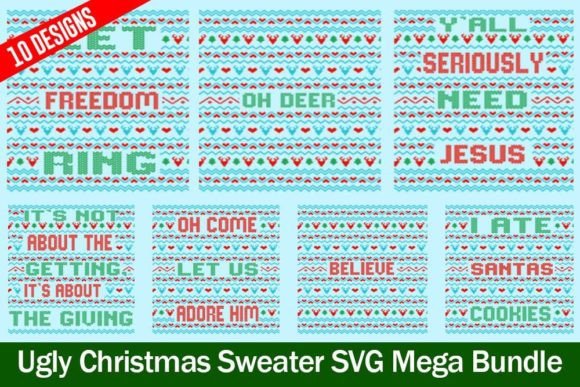 Download Vintage Ugly Sweater SVG Bundle - Ugly sweater svg bundle Collection