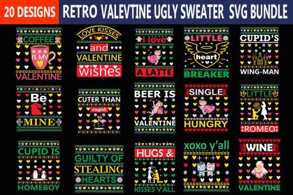 Download Valentine Ugly Sweater Svg Bundle, - Ugly sweater svg bundle Collection