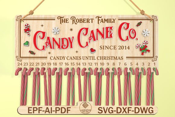 Download Days Until Christmas Advent Calendar Svg - Calendar Collection