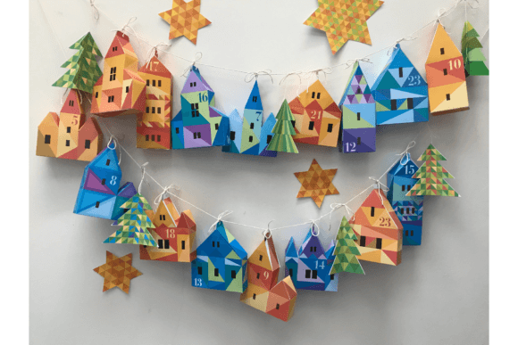 Download Village Advent Calendar - Calendar Collection