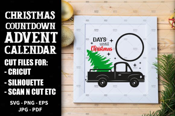 Download Christmas Countdown, Advent Calendar SVG - Calendar Collection